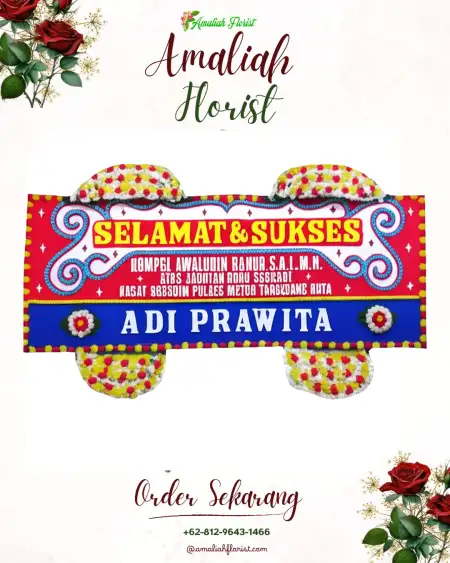 Papan Bunga Ucapan Selamat Hulonthalangi